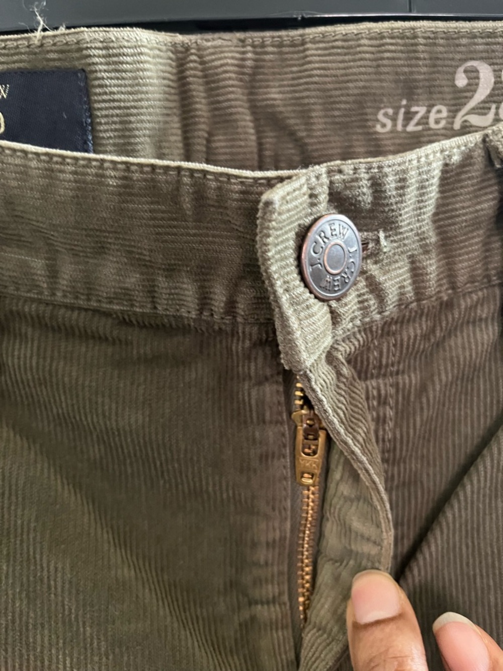 Women’s j. Crew Olive Green Slim Pants - Picture 7 of 8